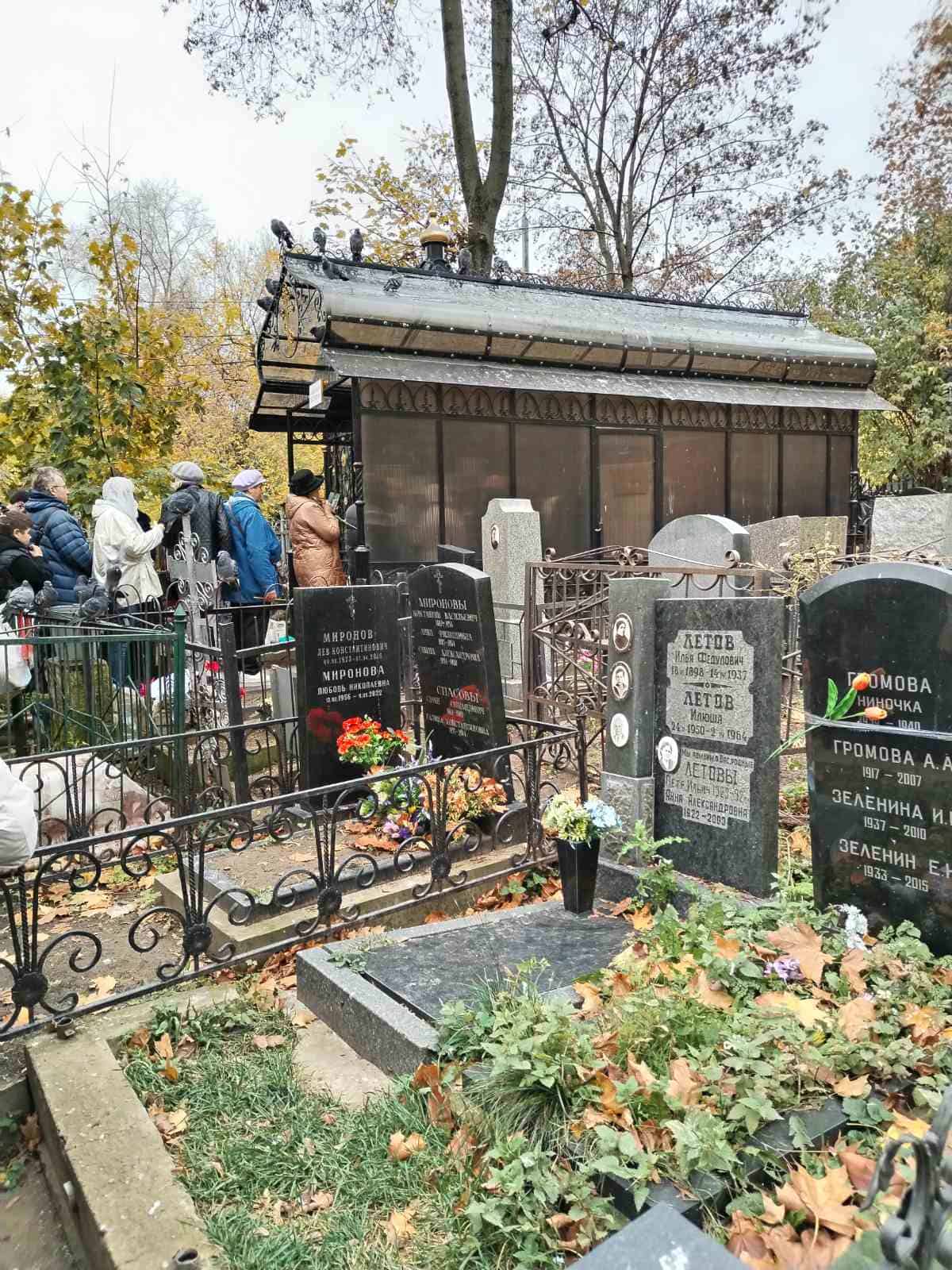 Даниловские кладбище в Москве