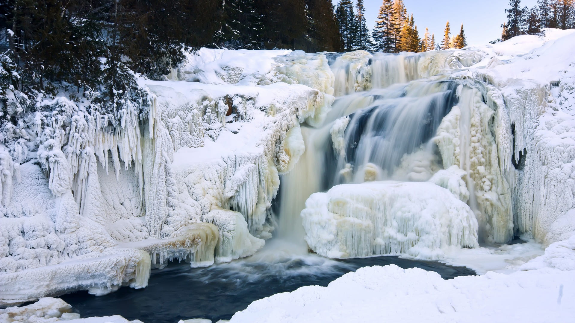 Водопад кивач
