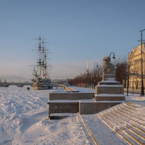 На Новый год в Питер