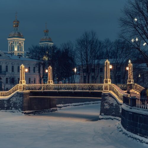 На Новый год в Питер