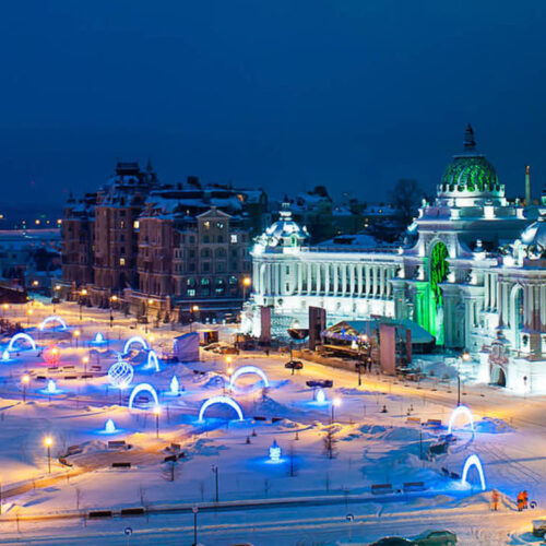 Казань зима