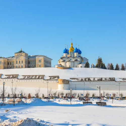 Казань зима