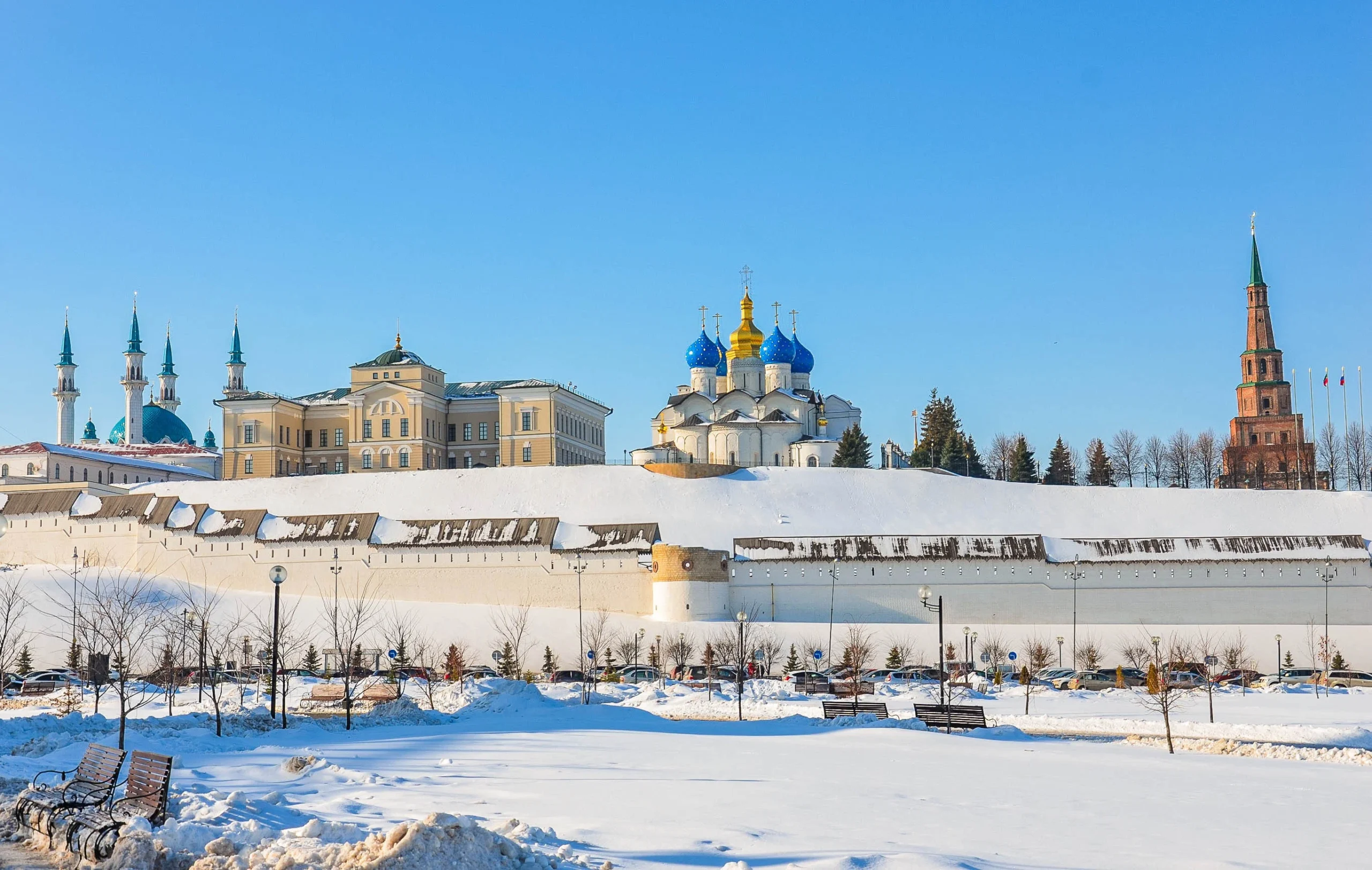 Казань зима